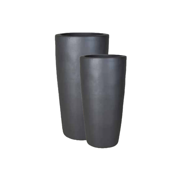 Partner extra antracit kerámia kaspó