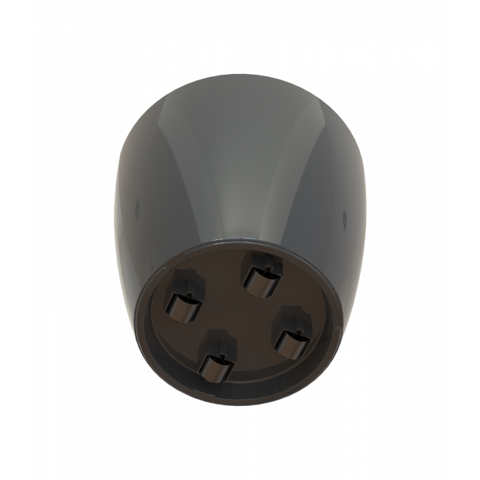 plastic-pot-recyclable-planter-glossy-indoor-anthracite-detail